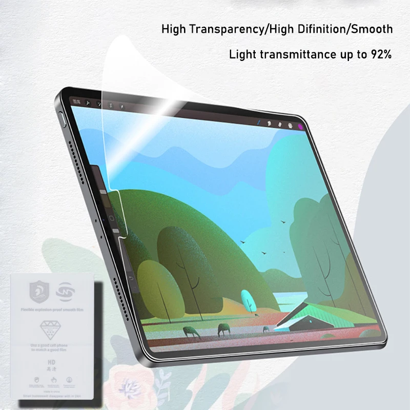 Vormir-tpu Folhas de Hidrogel para Ipad Película Protetora Universal Protetor de Tela Flexível Filmes para Máquina de Corte 20 Pcs - Imagem 3