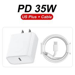 Apple 35W Fast USB - C Charger with Quick Charging Capability - US Charger