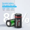Soshine 3.7V 18350 1000mAh Rechargeable Battery 1000mAh Lithium Batteries Li-ion Battery 1000 Times Cycle Charge Full Time 1h 5