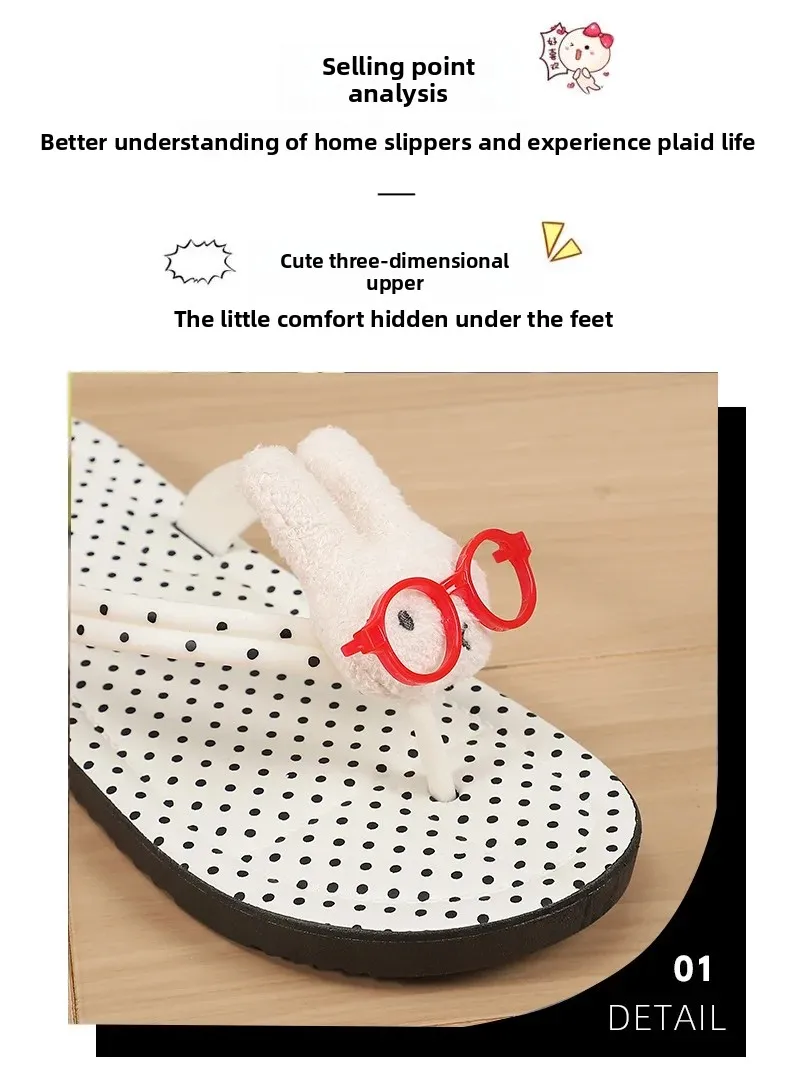 Zehentrenner mit dicker Sohle, Plateau-Flip-Flops, Sommersandalen