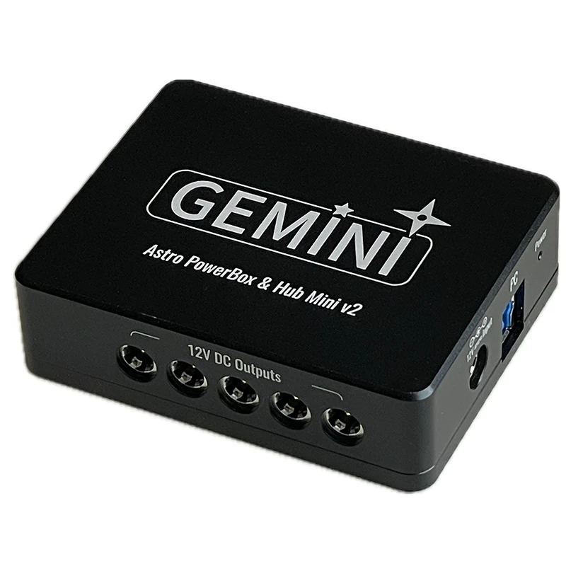 2025 GEMINI Brand New Astronomy Mini V2 HUB Power Box DC+ USB3.1