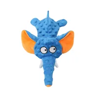 Plush Toys Squeak Pet Elephant Shell Durable Toy Dogs Chew Interactive Stuffingless Indestructible Dog Sound Toy Puppy Supplies 2
