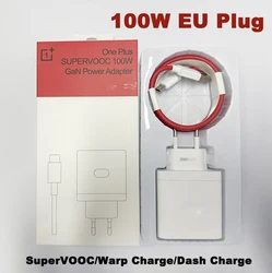 High - Speed OnePlus SuperVOOC Travel Charger with USB - C Cable, EU Plug - 100w EU Set with Box