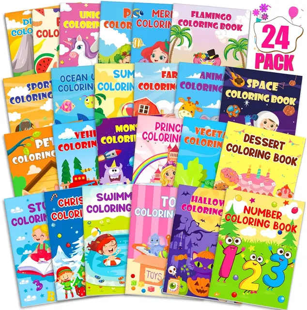 Kids Party Coloring Books 1