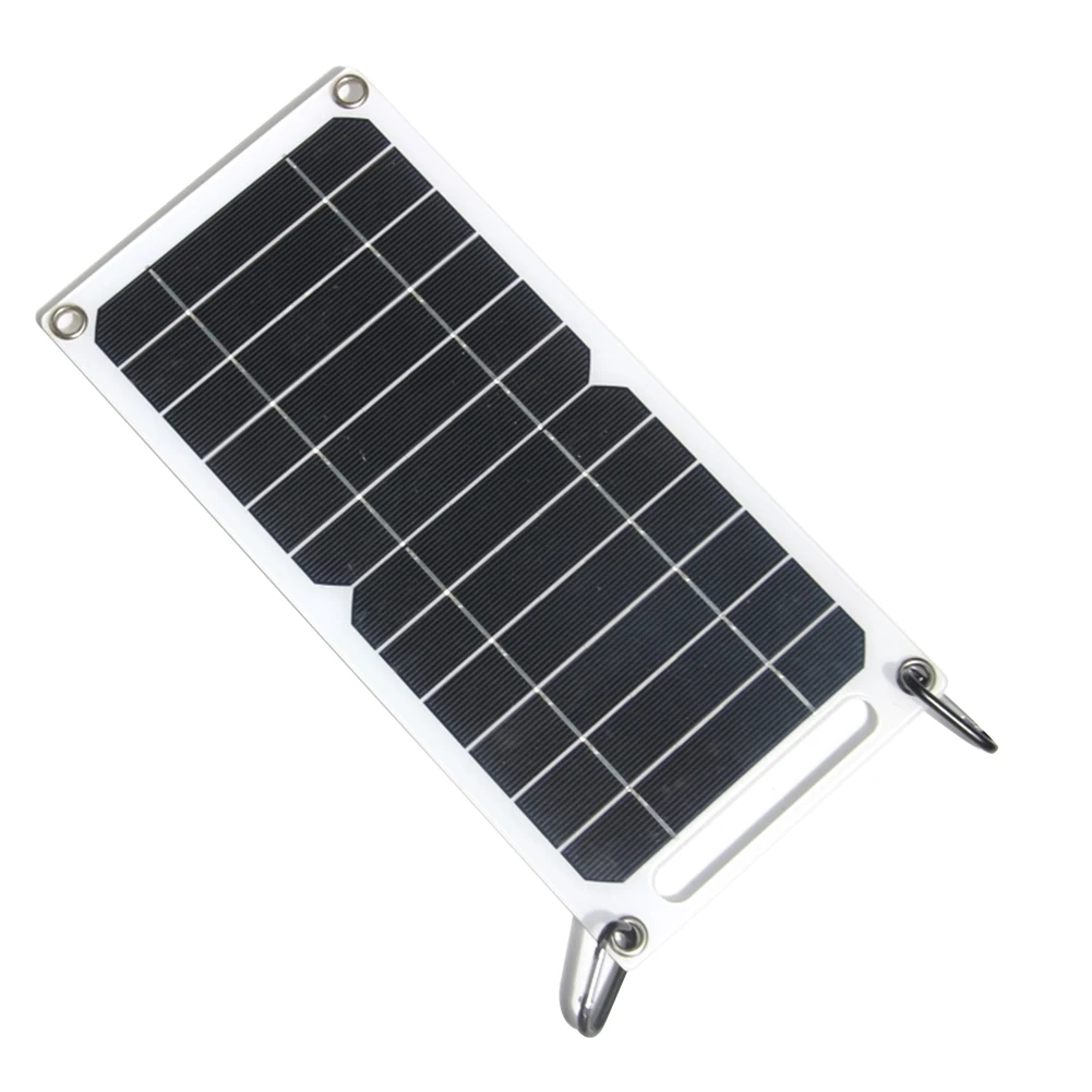 Foldable Solar Panel USB Portable Outdoor Solar Charger Plate for Mobile Phone Power Bank Camping Hiking Travel 6W 3W