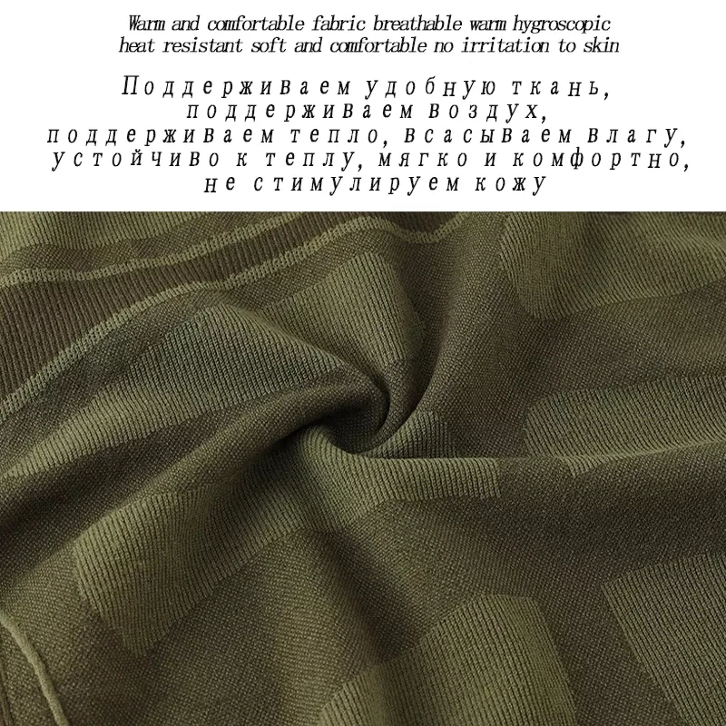Seamless Tight Tactical Thermal Underwear Men Outdoor Sports Function Breathable Training Cycling Thermo Underwear Long Johns 6