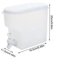 Refrigerator Cold Water Kettle Juice Kettle With Faucet No Leakage Refrigerator Beverage Dispenser For Juice Soda Coffee Tea 6