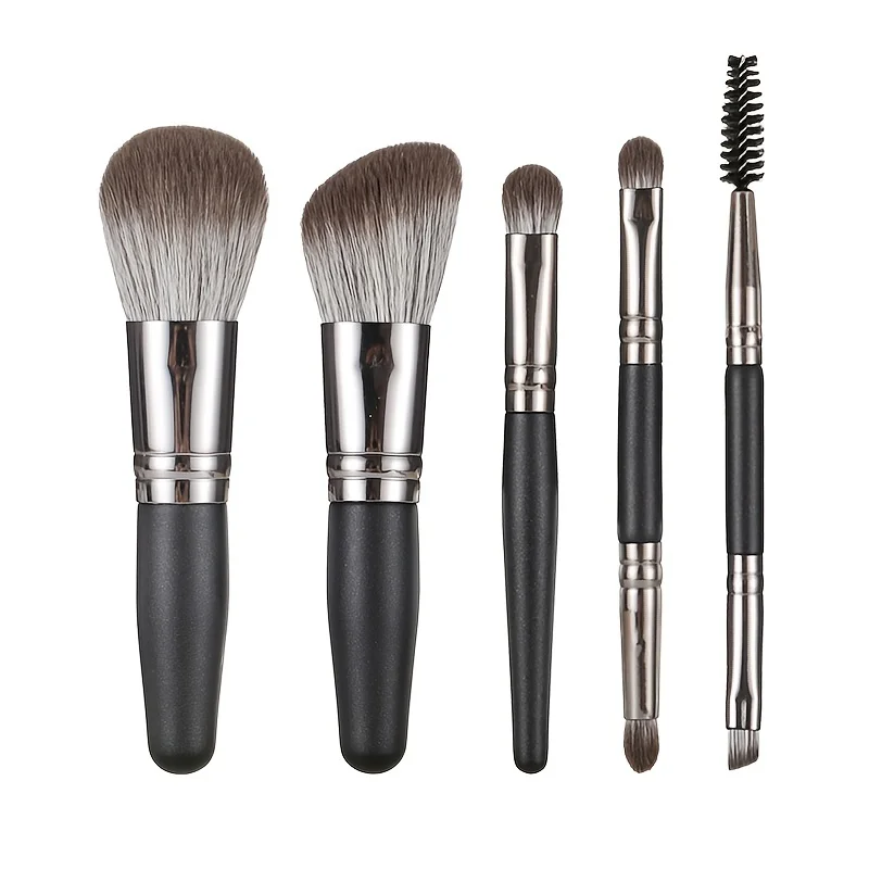 

5 шт., портативные мини-кисти для макияжа