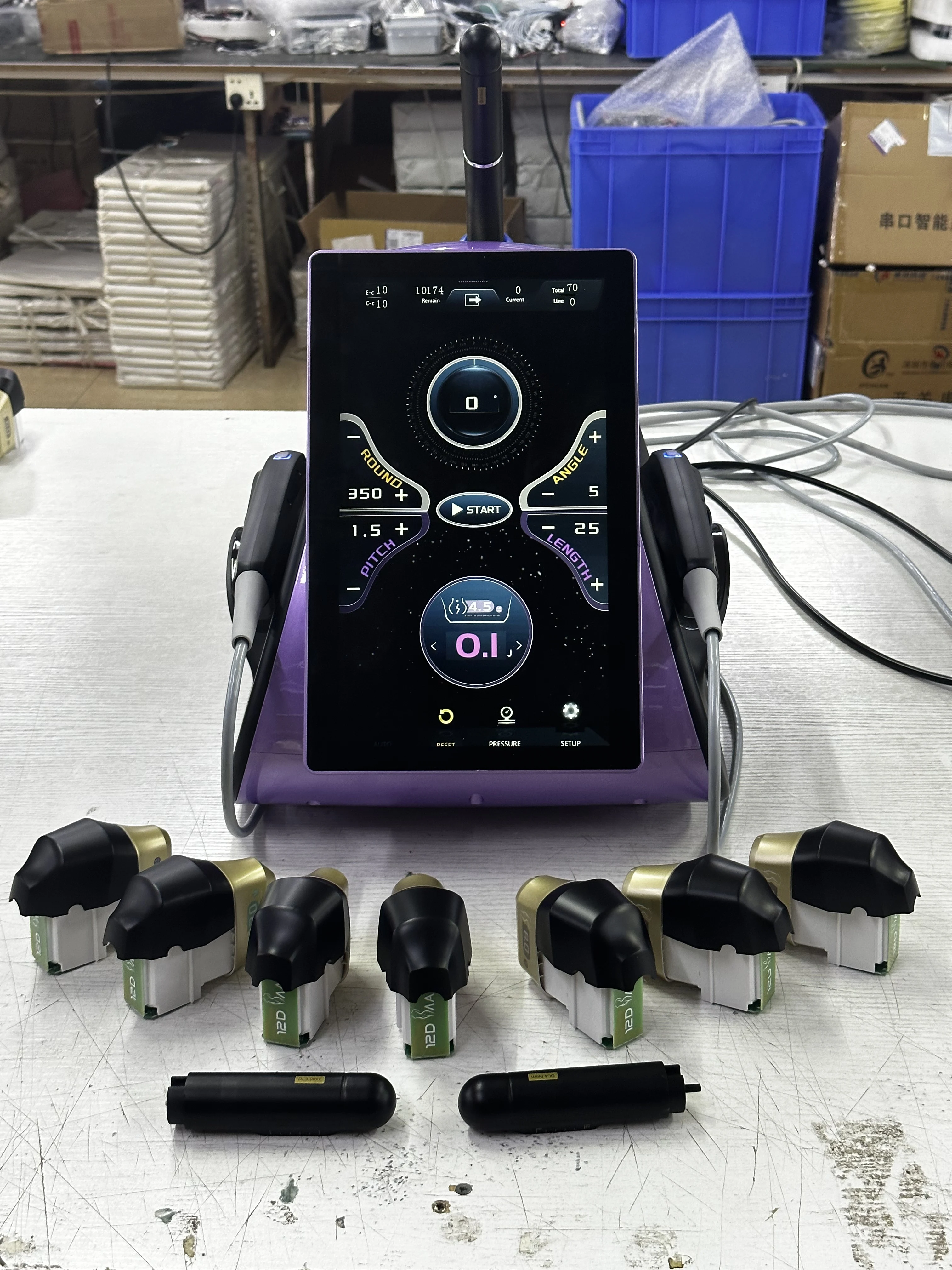 22D Machine 3-in-1 Anti-Aging Slimming on Face & Body Weight Loss Targeting Arm Privacy Regulation Home Use
