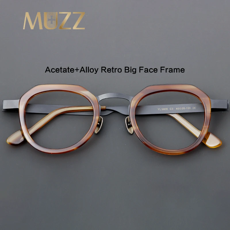 Montura De Gafas U00f3pticas De Acetato De Alta Gama Con Patillas - Main Image