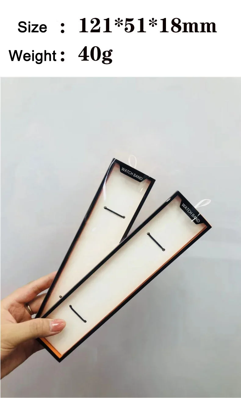 Simple Watch Strap Box Case for Apple Watch Band 6 5 4 3 Box Paper Pack 38/40/42/44MM for iWatch series Band 20MM 22MM