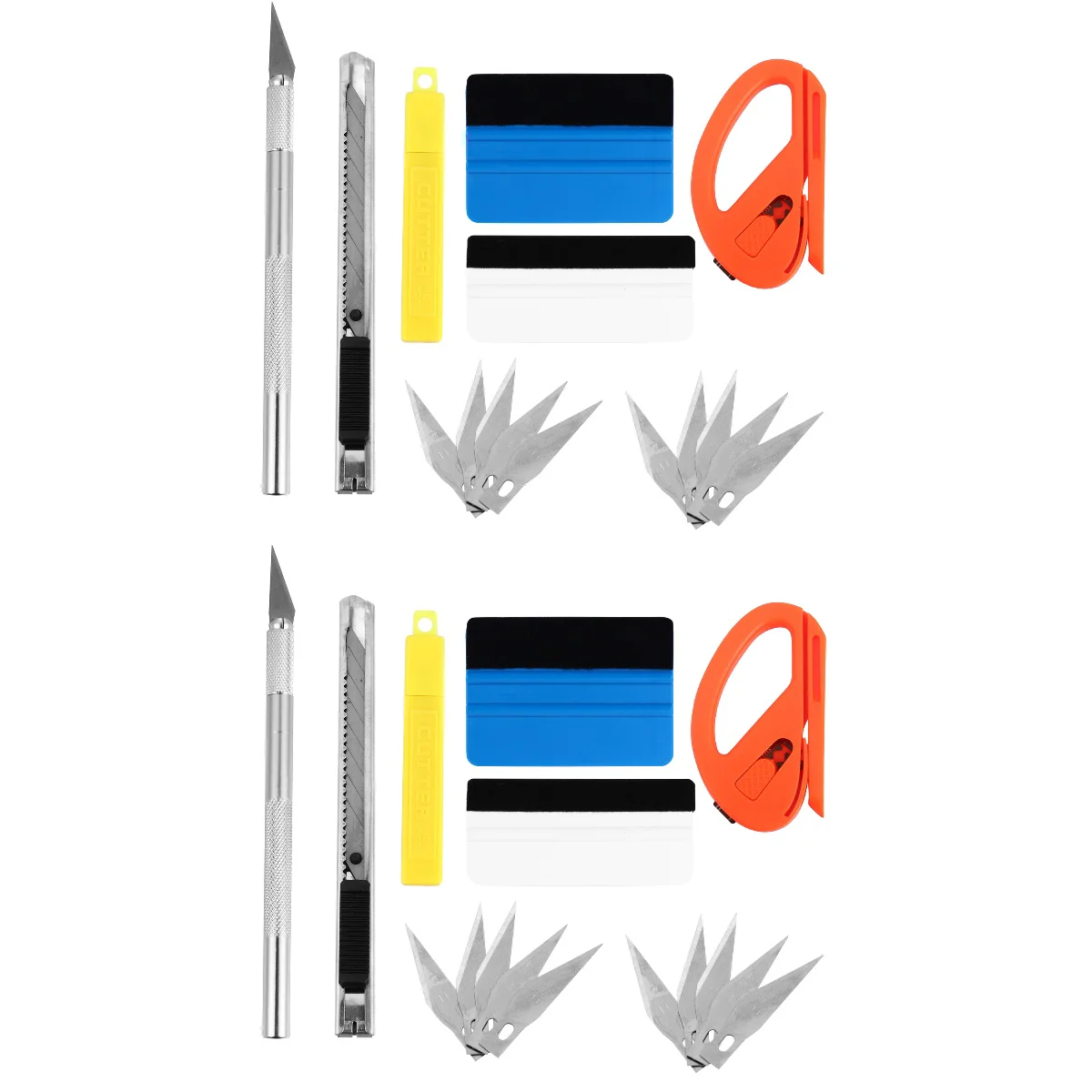 

Car Film Tool Vinyl Wrap Vehicle Installation Kit Squeegee Sticker Scraper Installer