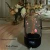 Humidificador Camping Office Creative Flame Humidifier Handheld Portable Intelligent Aromatherapy Machine 5