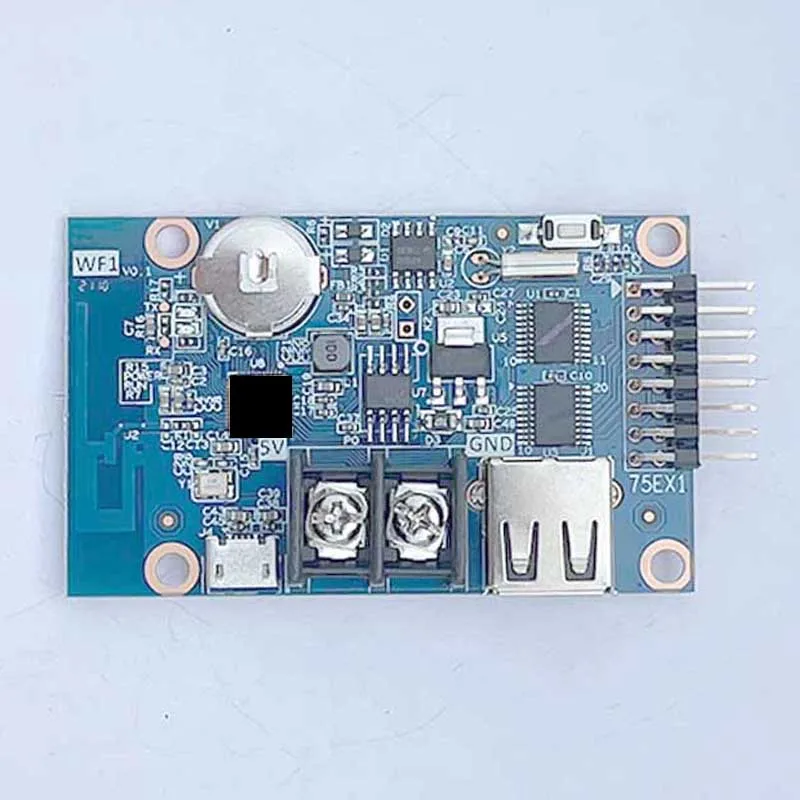 Scheda di Controllo per Display LED HD-WF1 a Colori Completi HUB75 con Porta USB e Supporto WiFi Mobile - Image 4