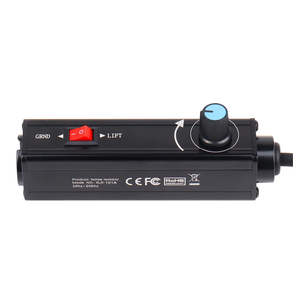 스테레오 접지 루프 아이솔레이터 3.5mm - XLR 오디오 아이솔레이터 오디오 노이즈 아이솔레이터 PC - MixerJKL용 노이즈 억제 아이솔레이터