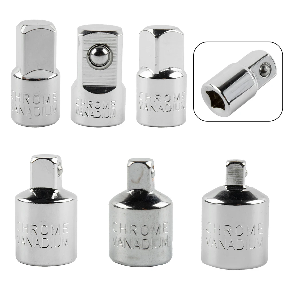 

1pc Socket Adapter 1/4 3/8 1/2 Female To Male Drive Socket Spanner Converter Wrench Adapter Part Repair Tools Wrench Joint Tool