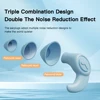 Three Layers Silicone Earplugs Sleeping Ear Plugs Noise Reduction Soundproof Tapered Ear Plug Soft Plug for Travel Sleeping 2