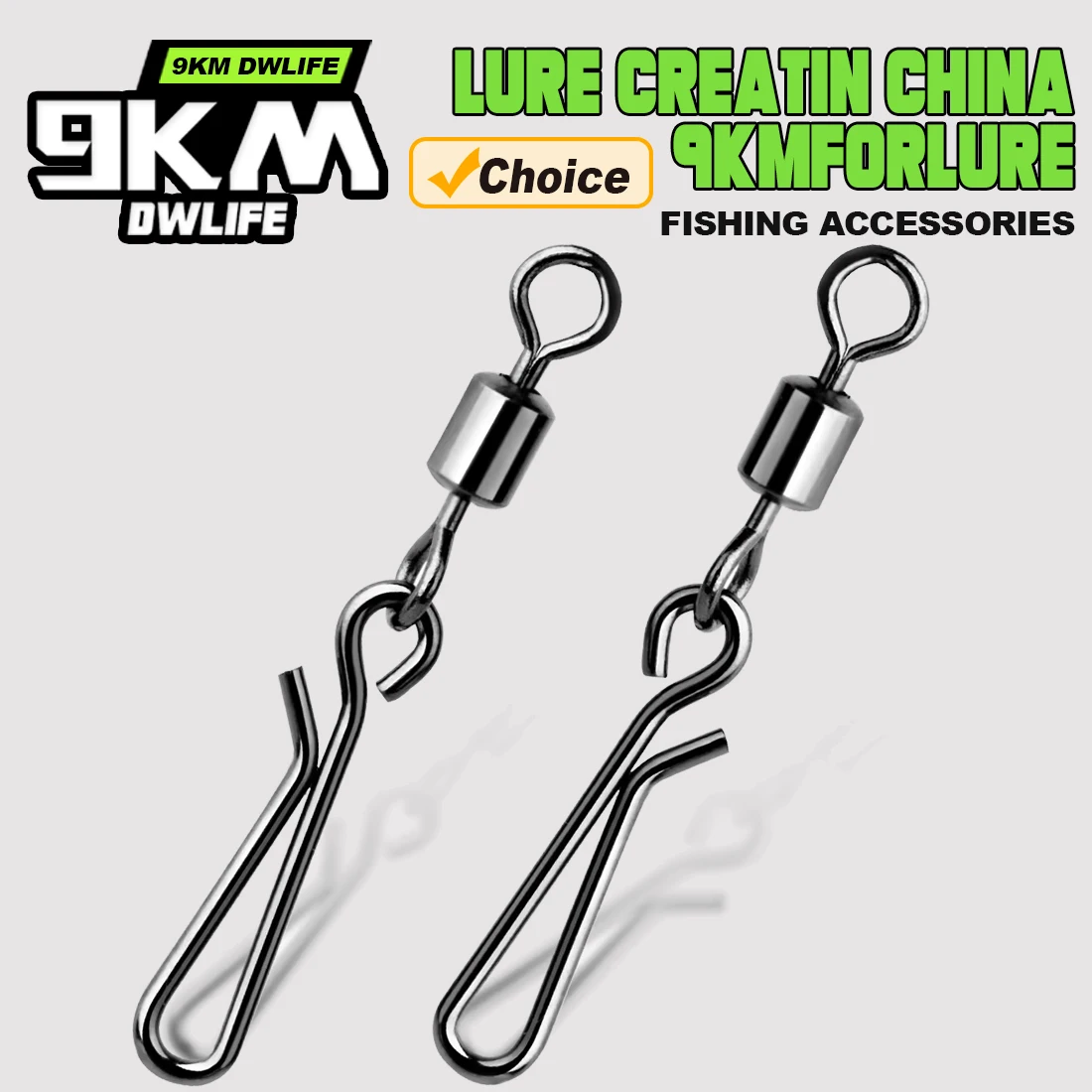 Lot De 150 émerillons Pour Baril De Pêche Avec Boutons-pression Verrouillables – 150 Pièces – Accessoires De