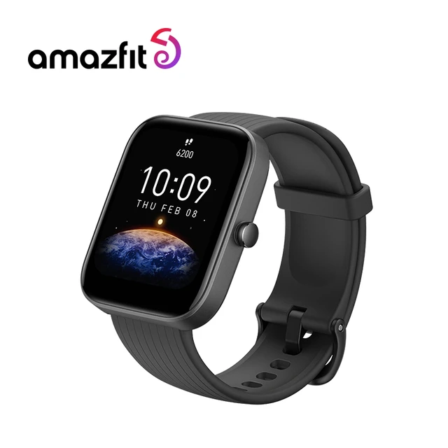 Amazfit Bip U Pro Montre Connectée Femme GPS, 5 ATM Etanche Montre