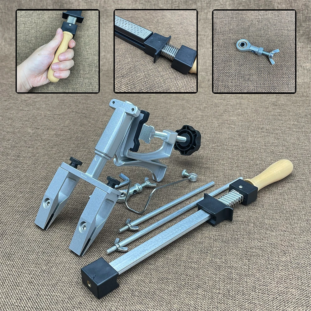 Professioneller Wetzstab - Doppelseitiger Schleifstein Für Messer & Werkzeuge