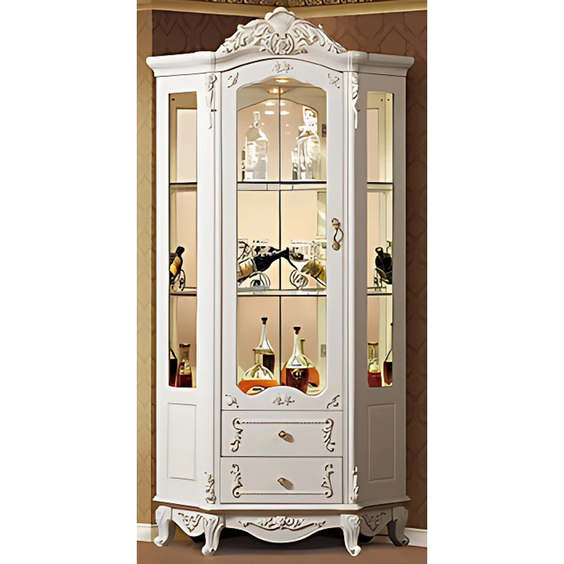 Audrey Luxury Modern Simple Shown Display Wine Bar Cabinet Storage Wine Cabinet