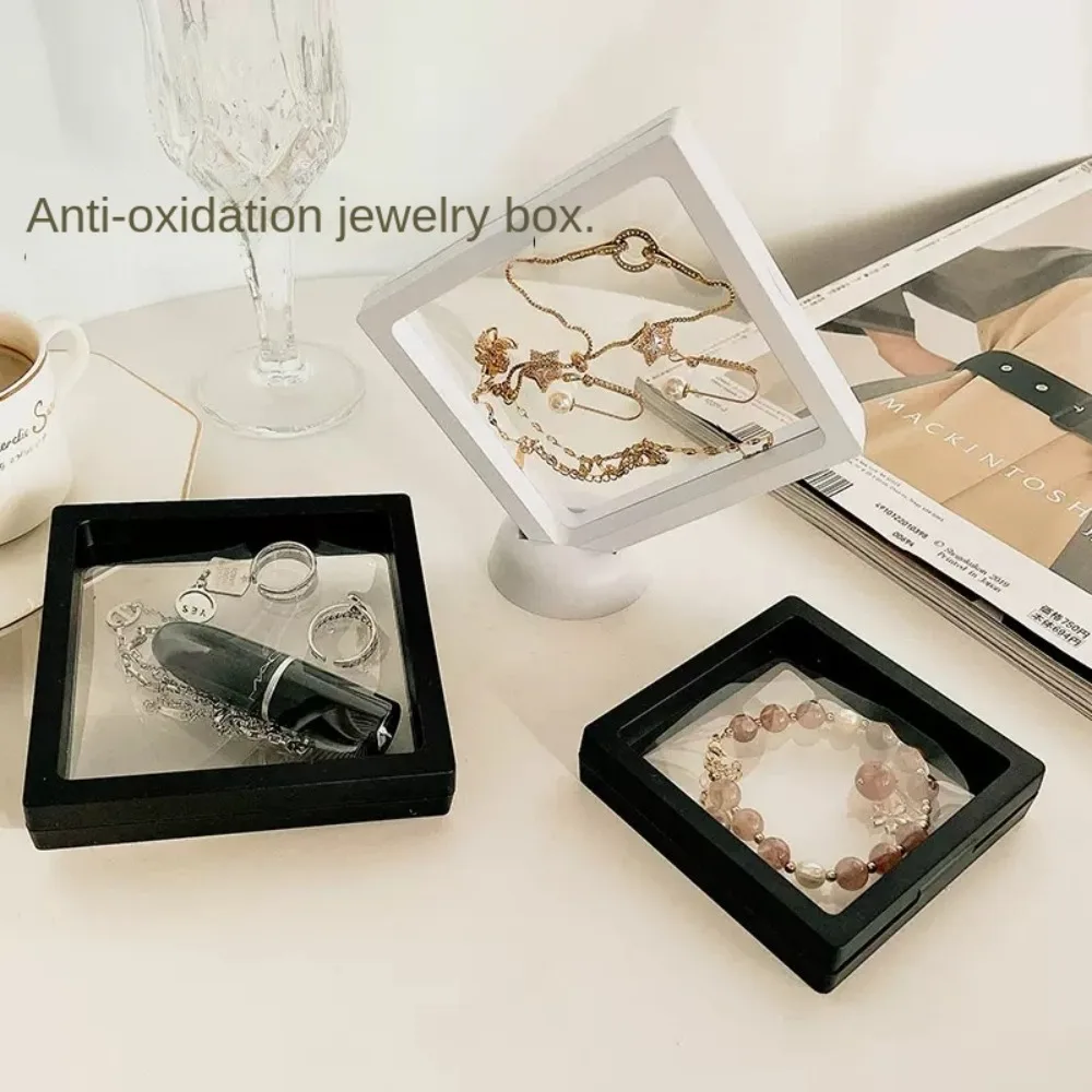 

Bracelet Ornament Anti-oxidation Jewelry Display Box Necklace Storage Box Women Earrings Holder PE Membrane Jewelry Display