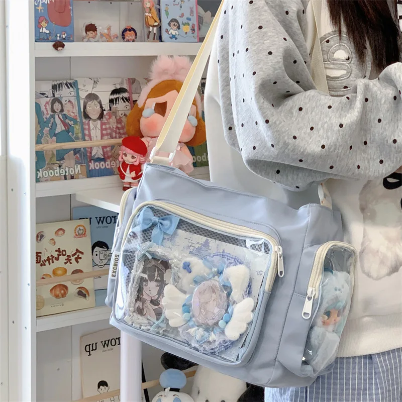 Kawaii Preppy Style Crossbody Ita Bag - Limited Edition