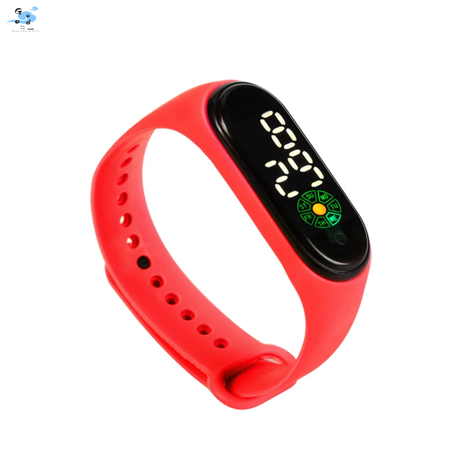 

New Digital Led Watches Candy Color Silicone Rubber Touch Screen Digital Watches Women Men Children Bracelet Sports Wristwatch