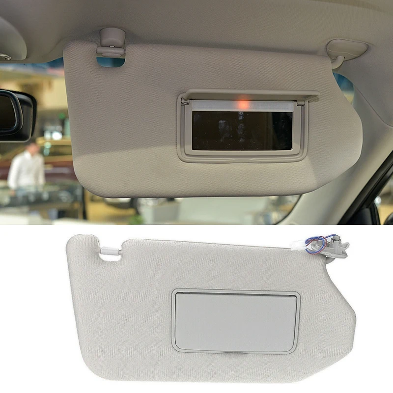 

Car Right Passenger Sun Visor For Nissan Pathfinder 2013-18 Infiniti QX60 14-17 With Lamp DN 96400-9PB0A