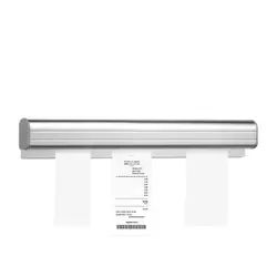 Ticket Holder Strip Wall Mounted Slide Restaurant Check Rack Adhesive Receipt Holder For Shops Cafes Pubs No Drilling Bill Rack