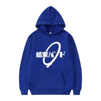 Anime Cos BOCCHI THE ROCK! Hoodie Kessoku Band Logo Couples Hoodies Goto Hitori Ijichi Nijika Cospaly Oversized Long Sleeve Male 2