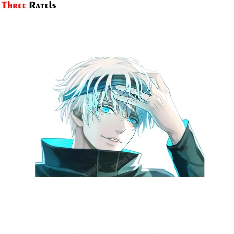 

Three Ratels A992 Gojou Satoru Jujutsu Kaisen Car Stickers Windows Waterproof Decal Motorcycle Laptop Bumper Decoration