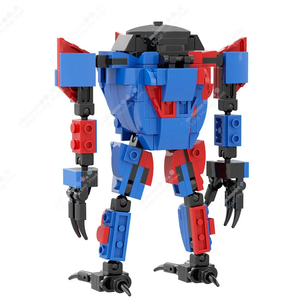 MOC1313 크리에이티브 공상 과학 메카 모델 빌딩 블록, DIY 영화 액션 피규어, 파워 슈트, 장식 조립 벽돌, 어린이용 장난감