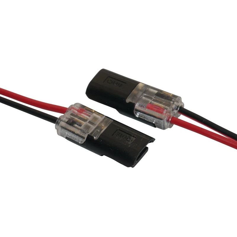 

Spring Connector wire for led strip with no welding no screws Quick Connector cable clamp Terminal Block 2 Way Easy Fit