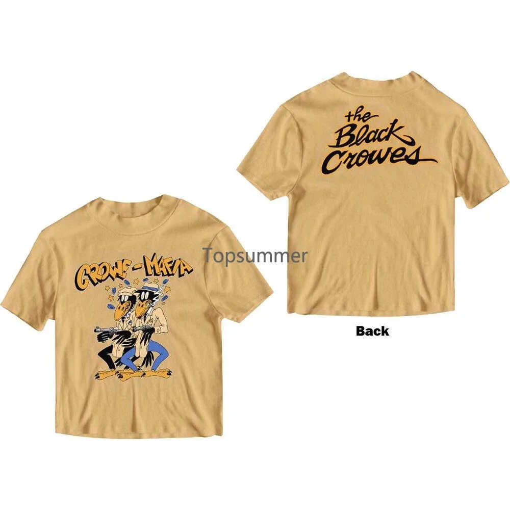 

Blacks Crowes Crowe Mafia Official Tee T-Shirt Mens Unisex