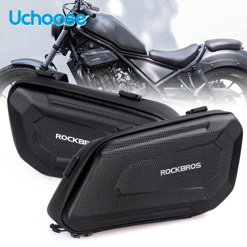 ROCKBROS Motorcycle Side Bag for CM300 CM500 Waterproof Moto Engine