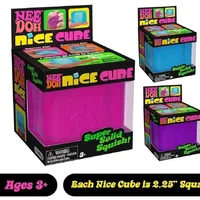 Needoh Nice Cube, jouet sensoriel anti-stress pour l'anxiété et la concentration, cube sensoriel de bureau pour adultes et enfants 2