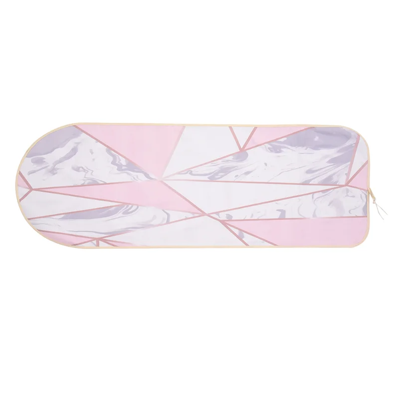 A13U 140X49cm Fabric Marbling Ironing Board Cover Protective Press Iron Folding For Ironing Cloth Guard Protect Delicate Garment