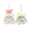 New Cute Marumofubiyori Bear Plush Key chain Kids Stuffed Toys Small Pendant For Children Gifts 10CM 1