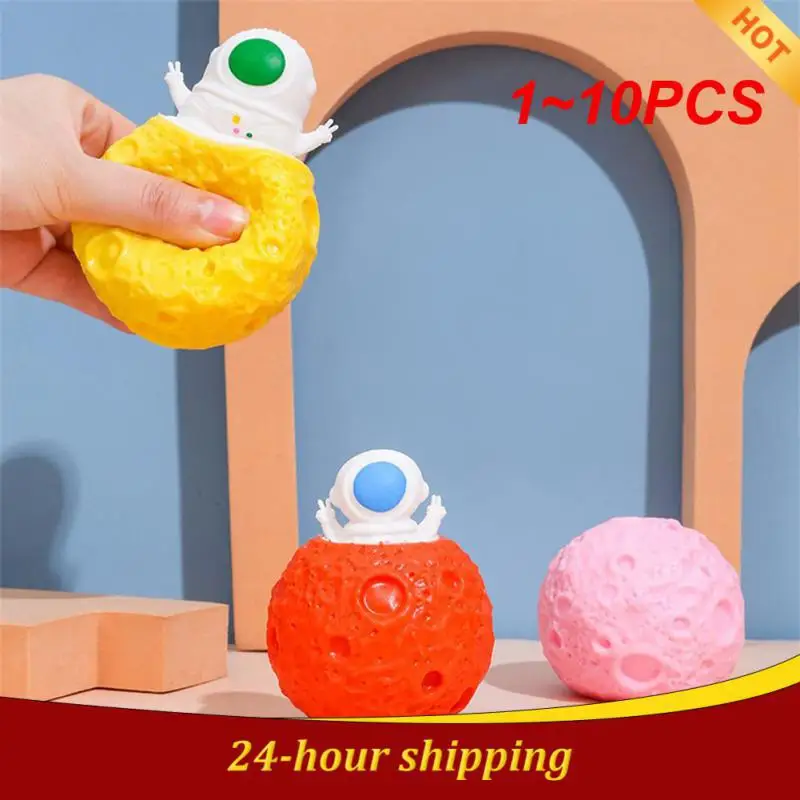 

1~10PCS Squeeze Inflatable Balls Tpr Reduce Pressure Funny Spoof Creative Children Gift Stress Relief Toy Random Color