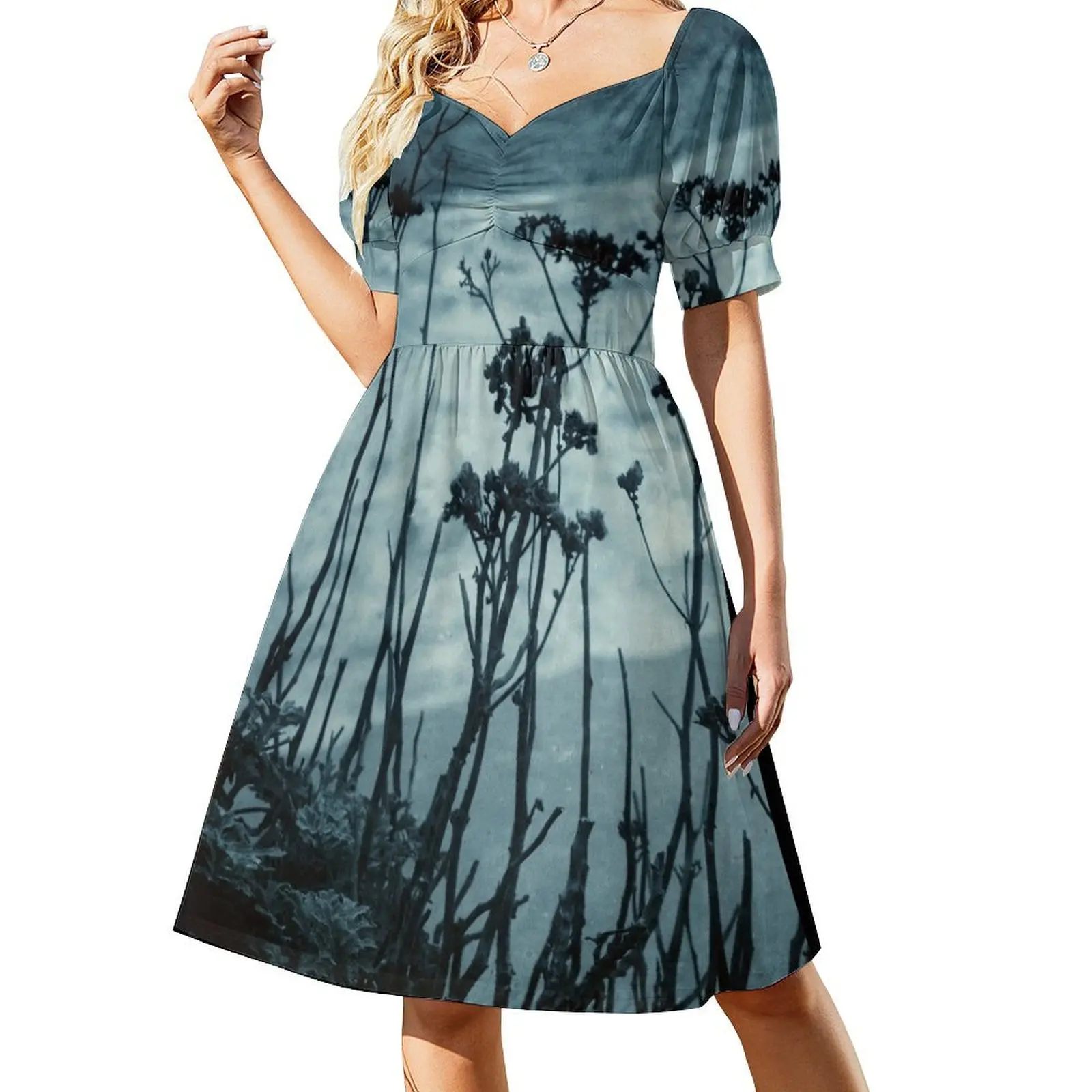 

Midnight Dreams of the Sea Sleeveless Dress prom dress luxury evening dresses for women 2024