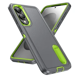 Enhanced ShockproofPhone Case with Stand Holder and Box - Galaxy S23 Ultra (GRAY)