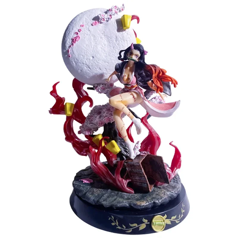 

24-29.5cm ZERO Nezuko Demon Slayer Anime Figure Figuarts Action Figure Demon Blood Art Figure Model Doll Toys