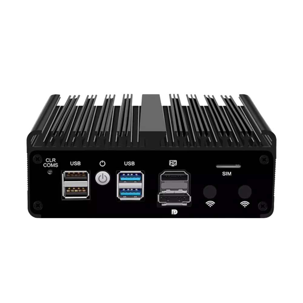 Intel N100 Mini Promox Server 4x2.5G i226 LAN DDR5 Celeron N5100 Fanless Firewall PC Win 10 Mini Desktop pfsense VPN Appliance 2