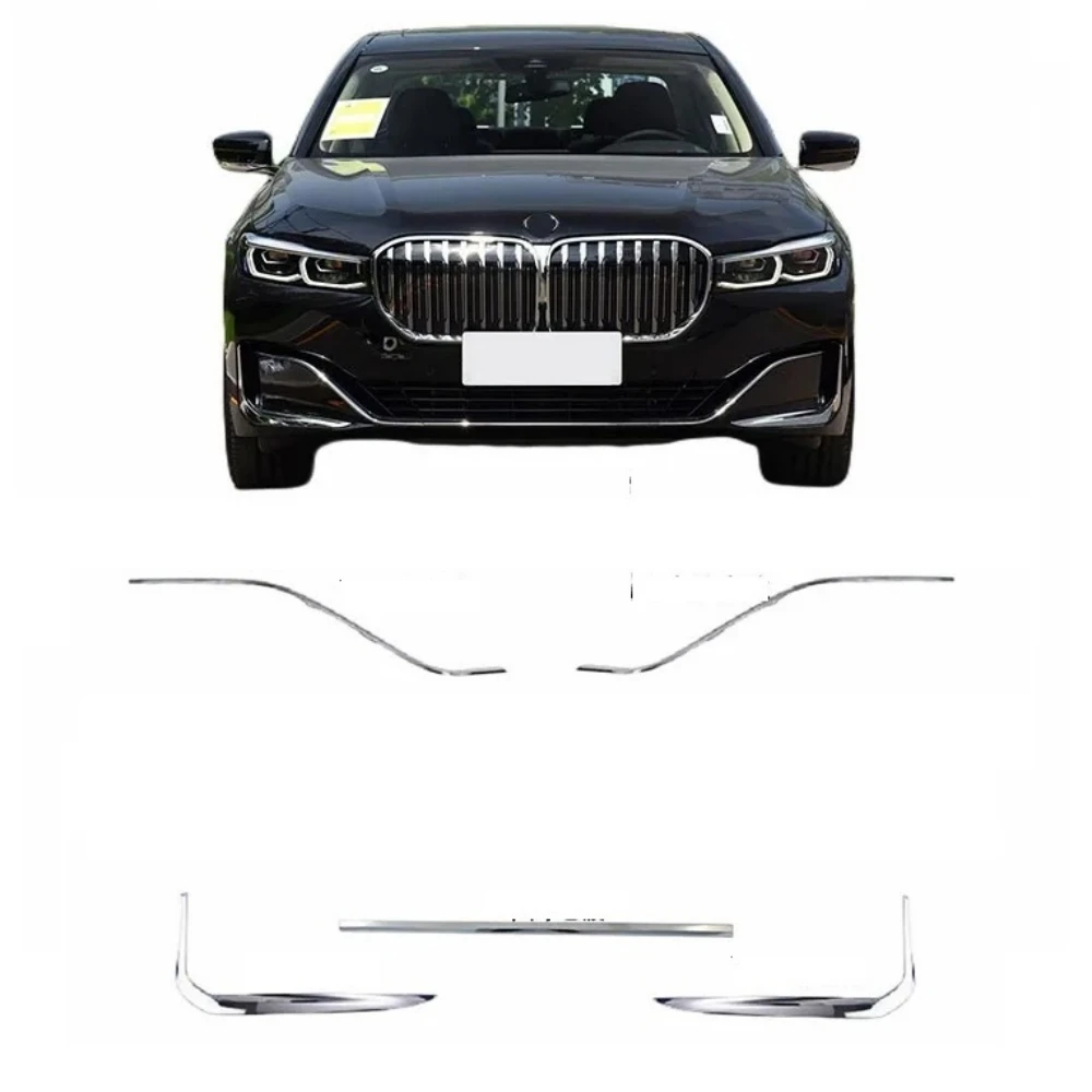Right Side Chrome Front Bumper Trim For BMW G12 7-Series 2016-2019 – ABS Replacement