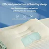 Two-tone Patchwork Sleeping Pillow Core Cervical Pillow Star Hotel Fiber Pillow Core Sleep Pillow 2