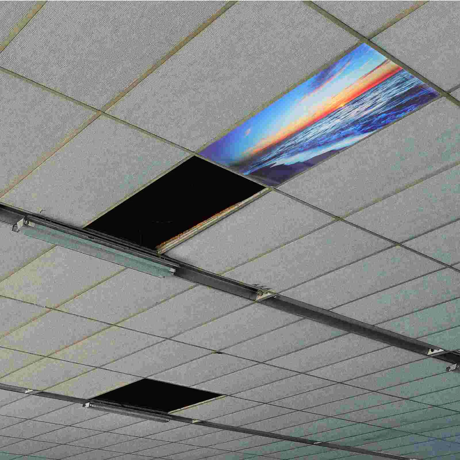 

Florescent Light Cover Replacement Ceiling Light Cover For Home Office Light Florescent Light Cover Decorative Accessory