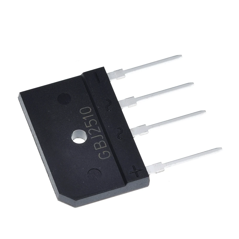 5pcs 25A 1000V Diode Bridge Rectifier gbj2510 diode bridge rectifier,electrical rectifier diodes,rectifier diodes