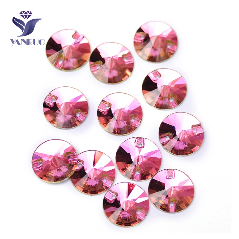 Diamant Strasssteine 12x28mm - 2 Löcher AB Kristall Für Basteln