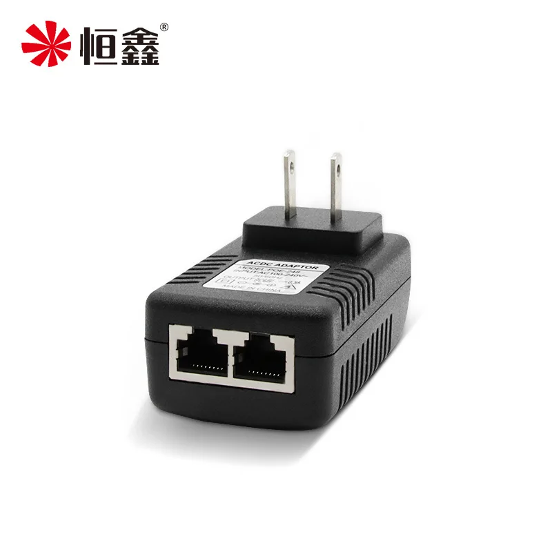 DC48V 0.5A 24W POE Power Supply Plug Injector Spliter For CCTV IP Camera Ethernet Switch Adapter 2
